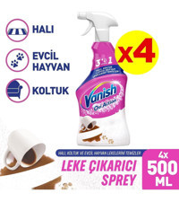 Vanish Oxi Action Sprey Leke Çıkarıcı 4x500 ml
