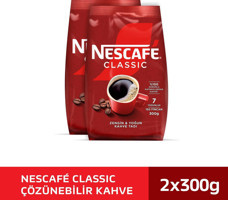 Nescafe Classic Paket Granül Kahve 2x300 gr