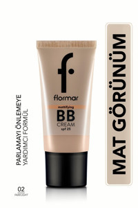 Flormar Mattifying 02 Yağlı Ciltler İçin Suya Dayanıklı BB Krem Orta Ton