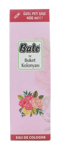 Bale Buket Şişe Kolonya 400 ml