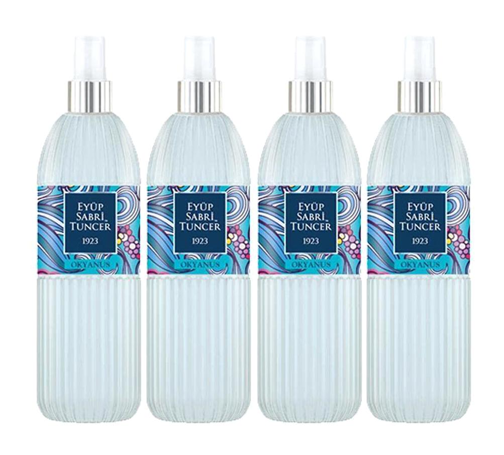 Eyüp Sabri Tuncer Okyanus Sprey Pet Şişe Kolonya 4x150 ml