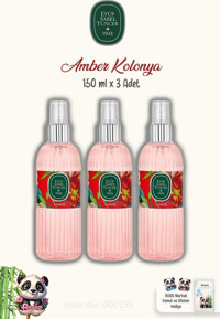 Eyüp Sabri Tuncer Amber Sprey Pet Şişe Kolonya 3x150 ml