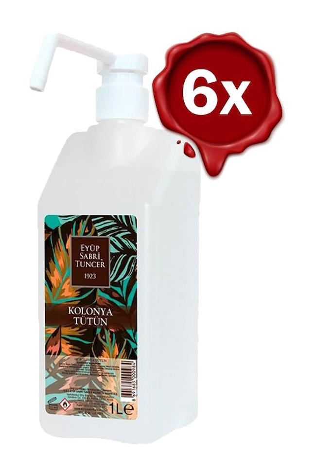 Eyüp Sabri Tuncer Tütün Sprey Plastik Şişe Kolonya 6x1 lt