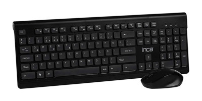 Inca IWS-519 Siyah Kablosuz Klavye Seti