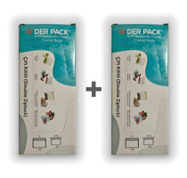 Der Pack Orta-Büyük Kilitli Buzdolabı Poşeti 2x50'li