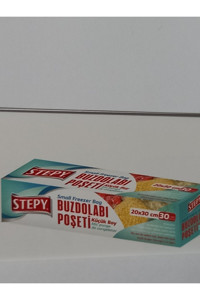 Stepy Küçük Düz Buzdolabı Poşeti 30'lu
