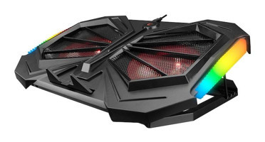 Rampage AD-RC11 Spider 2 Fanlı Plastik 17 inç Laptop Soğutucu