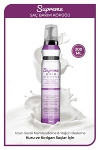 Morfose Supreme 3 Kuru Saçlar İçin Saç Köpüğü 200 ml