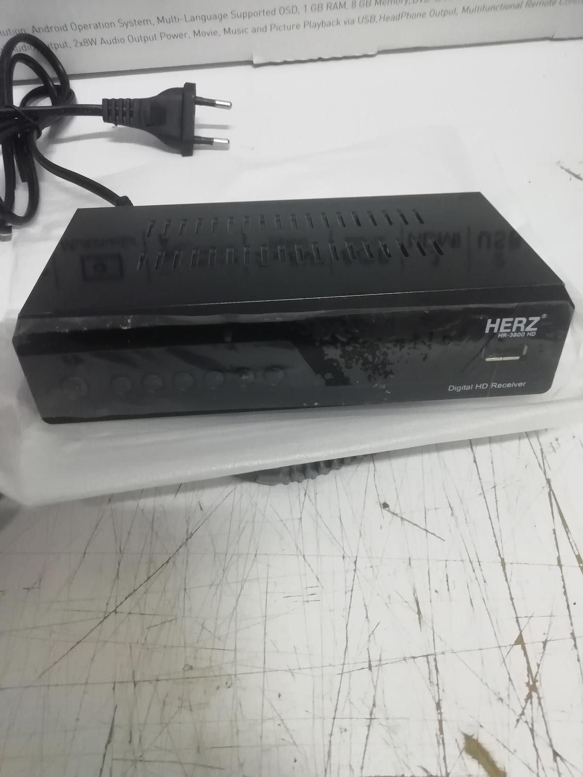 Herz HR-3800 Çanaklı Full HD Uydu Alıcısı