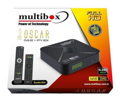 Multibox Oscar Harici İnternetli Mini Çanaklı-Çanaksız Full HD Uydu Alıcısı