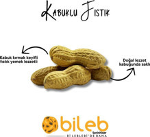 Bileb Serinhisar Kabuklu Tuzsuz Kavrulmuş Yer Fıstığı 400 gr