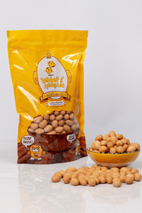 Leblebi Çarşısı Kabuksuz Çıtır Tuzlu Kavrulmuş Yer Fıstığı 500 gr