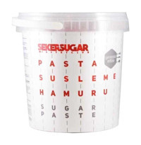 Şeker & Sugar Klasik Açık Bordo Şeker Hamuru 1 kg