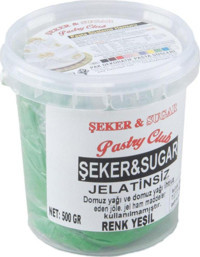 Şeker & Sugar Klasik Yeşil Şeker Hamuru 500 gr