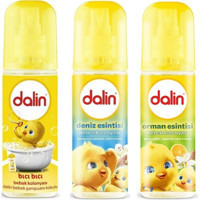 Dalin Bıcı Bıcı-Deniz Esintisi-Orman Esintisi Sprey Bebek Kolonyası 3x150 ml