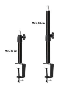 GDX Işıklı Masaüstü Telefon Tablet Tripod 60 cm