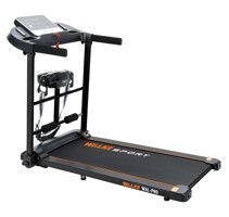Walke Wal-Pro 12 Programlı 120 kg Kapasiteli Motorlu Koşu Bandı Siyah