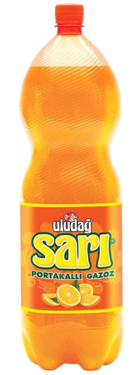 Uludağ Sarı Portakallı Gazoz 2,5 Lt