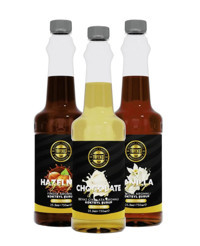 By Tüfekçi Vanilya-Beyaz Çikolata-Fındık Kahve Şurubu 3x750 ml