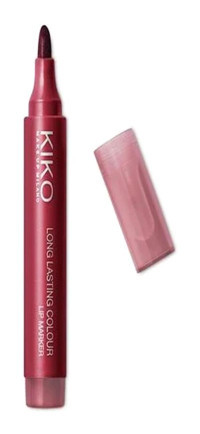 Kiko Milano Long Lasting 106 Apple Red Suya Dayanıklı Kalın Saten Dudak Kalemi Bordo