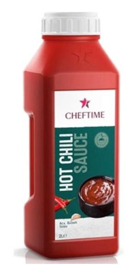 Cheftime Sarımsaklı 2 lt Red Pepper Acı Sos