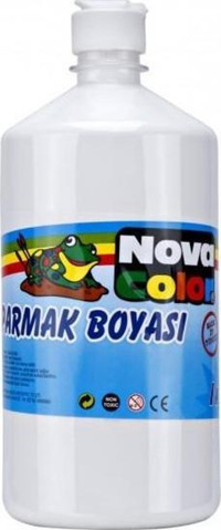 Nova Color NC-286 1 kg Tekli Beyaz Parmak Boyası