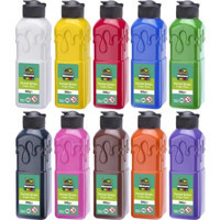 Nova Color Yıkanabilir 250 gr 10'lu Çok Renkli Parmak Boyası