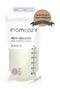 Momcozy Temp-Sensing 50'li Süt Saklama Poşeti
