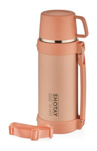 Shotay Nature Paslanmaz Çelik 1.2 lt Outdoor Termos Termos Pembe