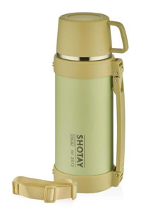 Shotay Nature Paslanmaz Çelik 1.2 lt Outdoor Termos Termos Yeşil