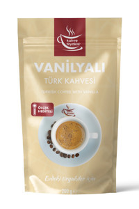 Kahve Tiryakisi Sütlü Vanilyalı Orta Kavrulmuş Türk Kahvesi 200 gr