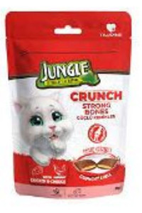 Jungle Crunch Tavuk - Peynir Yavru Kedi Maması 10x60 gr