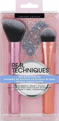 Real Techniques Skin Perfecting RT-1989 2'li Makyaj Fırça Seti