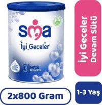 Sma İyi Geceler Probiyotikli 3 Numara Devam Sütü 2x800 gr