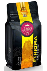 Anisah Coffee Etiyopya Arabica Öğütülmüş Filtre Kahve 250 gr
