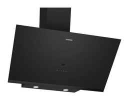 Siemens LC97KPJ60T 240 W 700 m³ 90 cm Cam Karbon Filtreli Bacalı Duvar Tipi Davlumbaz Siyah