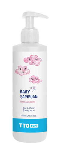 Tto Soft Yenidoğan İçin Çay Ağacı Yağlı Bebek Şampuanı 200 ml