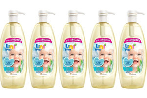Uni Baby Göz Yakmayan Yenidoğan İçin Bebek Şampuanı 5x900 ml