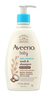 Aveeno İçin Yulaf Özlü Bebek Şampuanı 354 ml
