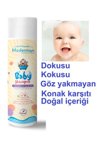 Fitoderman Konak Önleyici Göz Yakmayan Yenidoğan İçin Bitki Özlü Bebek Şampuanı 250 ml