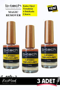 B-Tech Tools Professional Magic Kalıcı Oje Çıkarıcı Aseton 15 ml