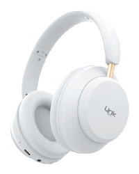 Linktech Hp7 Anc Silikonsuz Gürültü Önleyici Kablosuz Kulak Üstü Bluetooth Kulaklık Beyaz