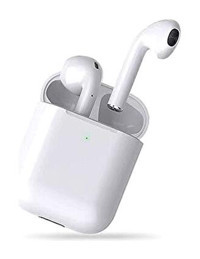 Snopy Sn-Tws05 Android & iOS Uyumlu Silikonsuz Kablosuz Kulak İçi Bluetooth Kulaklık Beyaz