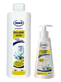Ersağ Aparatlı Elma Kokulu Sıvı El Bulaşık Deterjanı 1 lt