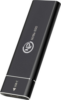 Npo DK01 2 TB 2.5 inç USB Type A-USB Type C USB 3.2 Taşınabilir SSD Siyah