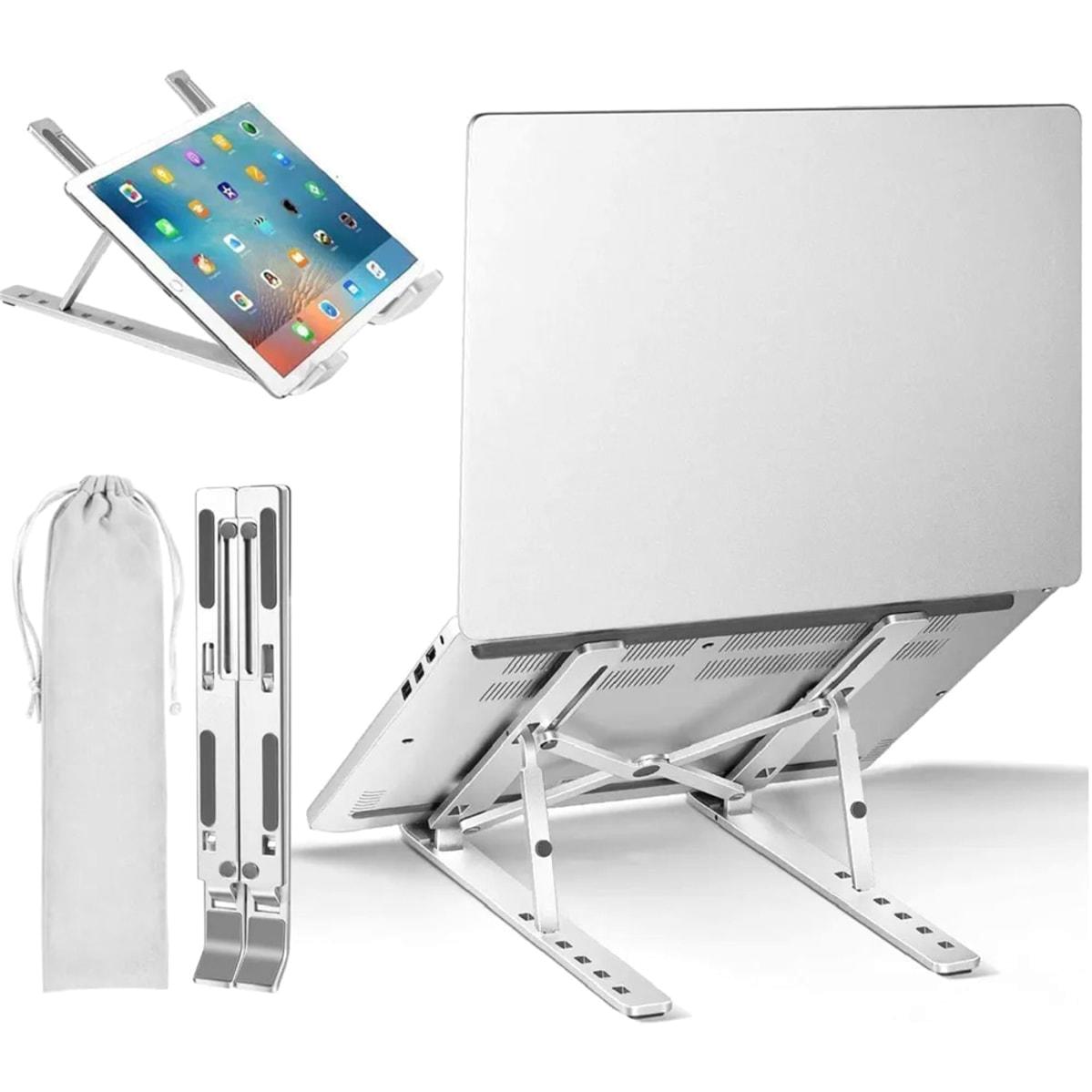 Zuidid Katlanabilir Ayarlanabilir Taşınabilir Ayaklı Laptop Standı