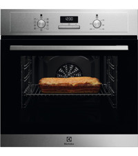 Electrolux EOF3H40BX 65 lt A Enerji Sınıfı Analog Modern Elektrikli Ocaksız Tam Boy Ankastre Fırın Gri
