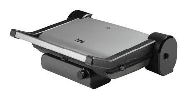 Beko TM 5206 6 Dilim Quantech Çıkartılabilir Plaka Gri Izgaralı Tost Makinesi
