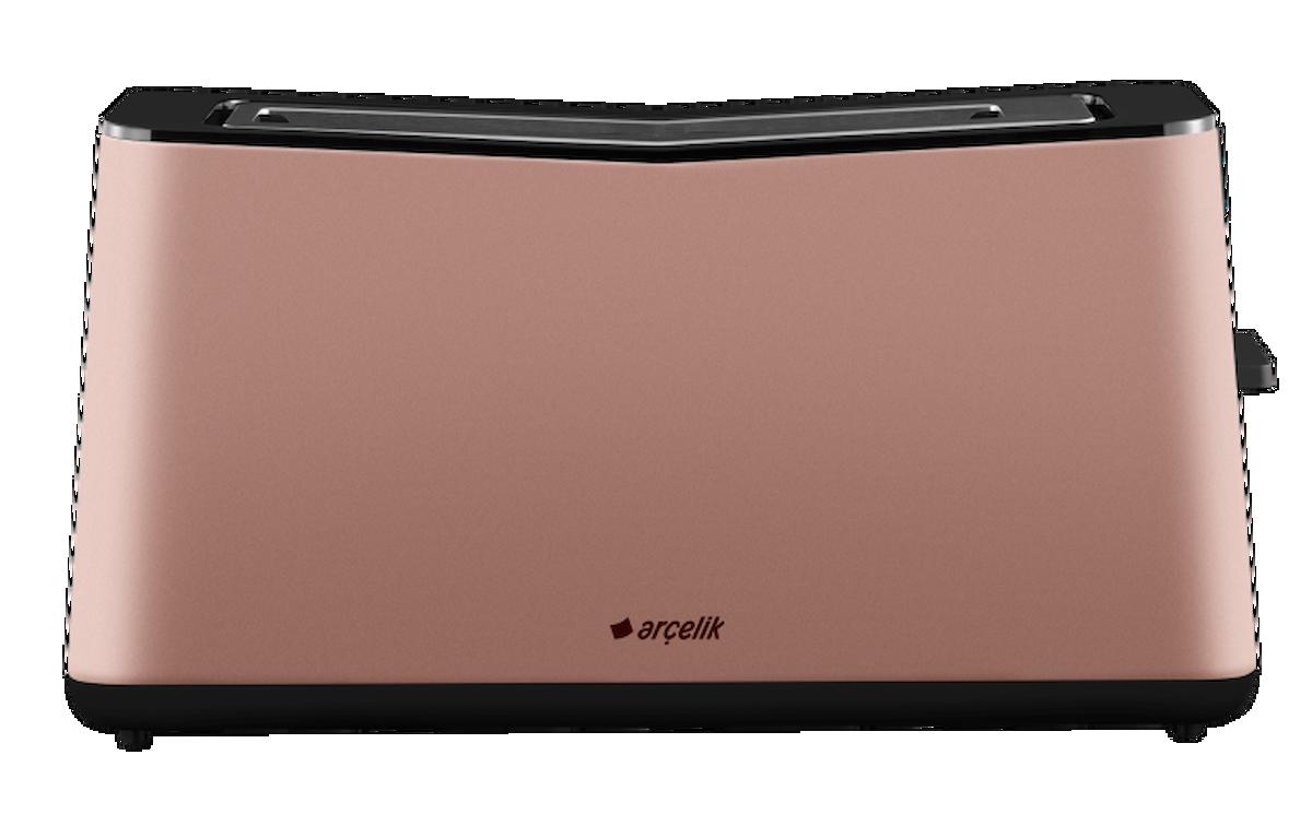 Arçelik K 8550 R 2 Dilim Kırıntı Tepsisi Telli Akıllı 900 W Rose Ekmek Kızartma Makinesi