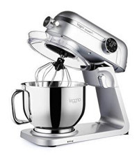 Leggno SM1527MSV 1800 W Hamur Yoğurma Çırpıcı Gümüş Standlı Mikser